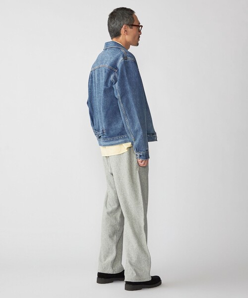 Champion(チャンピオン)の「【SHIPS別注】Champion: リバースウィーブ ワイド スウェット パンツ(スウェットパンツ・メンズ・ブラック/グレー/ナチュラル・SMALL/MEDIUM/LARGE/X-LARGE)」の9枚目の写真