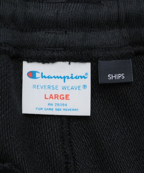 Champion(チャンピオン)の「【SHIPS別注】Champion: リバースウィーブ ワイド スウェット パンツ(スウェットパンツ・メンズ・ブラック/グレー/ナチュラル・SMALL/MEDIUM/LARGE/X-LARGE)」の21枚目の写真