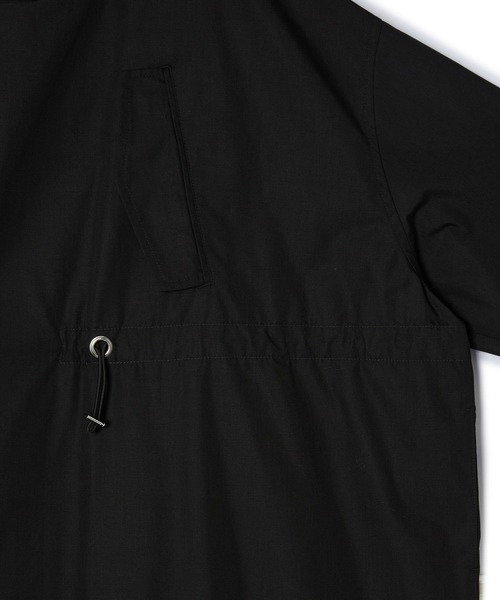 ADAM ET ROPE'(アダムエロペ)の「【WEB限定】・【サステナブル】スタンドカラーロングモッズコート(モッズコート・レディース・オフホワイト/ブラック/ブラウン系その他・FREE)」の8枚目の写真