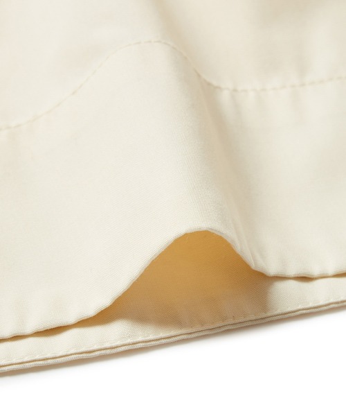 ADAM ET ROPE'(アダムエロペ)の「【WEB限定】・【サステナブル】スタンドカラーロングモッズコート(モッズコート・レディース・オフホワイト/ブラック/ブラウン系その他・FREE)」の12枚目の写真