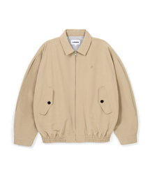 LORES（ロアス）の「Pleated Blouson Jacket - Beige（MA-1）」