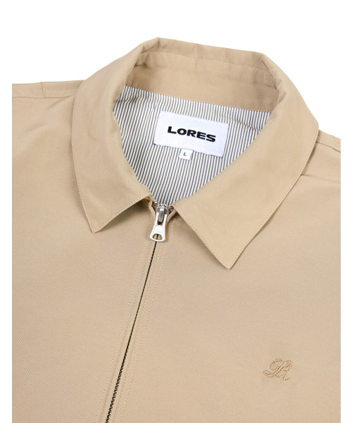 LORES（ロアス）の「Pleated Blouson Jacket - Beige（ブルゾン・レディース・その他・M/L）」の2枚目の写真