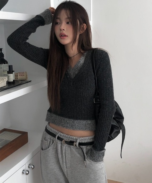anyonemore(エニワンモア)の「ベルトループ裏起毛ワイドトレーニングスウェットパンツ(スウェットパンツ・レディース・ライトグレー・FREE)」の10枚目の写真