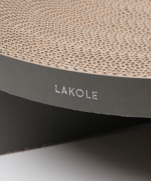 LAKOLE(ラコレ)の「サークル爪とぎペットベッド / 605928(その他ペットグッズ・レディース・チャコール・FREE)」の4枚目の写真