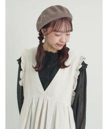 Samansa Mos2（サマンサ モスモス）の「裾フリルティアードレースブラウス（シャツ/ブラウス）」