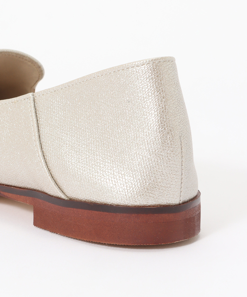 LE TALON(ルタロン)の「≪追加≫スクエアステッチソフトローファー(ローファー・レディース・シルバー・24.5cm/24cm/23.5cm/23cm/26cm/25.5cm/25cm/22.5cm/22cm/21.5)」の4枚目の写真