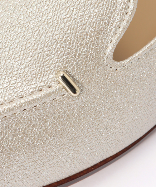 LE TALON(ルタロン)の「≪追加≫スクエアステッチソフトローファー(ローファー・レディース・シルバー・24.5cm/24cm/23.5cm/23cm/26cm/25.5cm/25cm/22.5cm/22cm/21.5)」の8枚目の写真