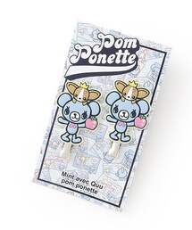 pom ponette junior（ポンポネットジュニア）の「ミントくん 前髪クリップ（ヘアピン）」