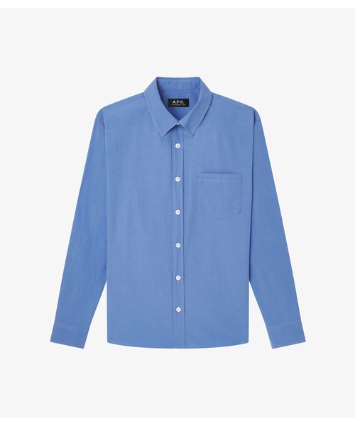 A.P.C.(アーペーセー)の「CHEMISE(シャツ/ブラウス・メンズ・カーキ/ホワイト/ブルー・M/L/XL/S)」の3枚目の写真