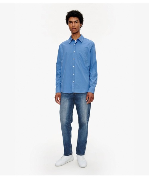 A.P.C.(アーペーセー)の「CHEMISE(シャツ/ブラウス・メンズ・カーキ/ホワイト/ブルー・M/L/XL/S)」の6枚目の写真