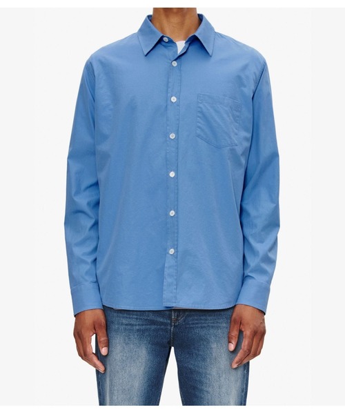 A.P.C.(アーペーセー)の「CHEMISE(シャツ/ブラウス・メンズ・カーキ/ホワイト/ブルー・M/L/XL/S)」の8枚目の写真