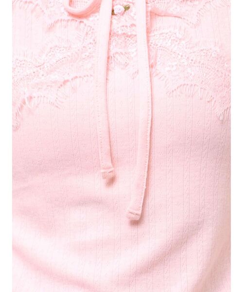jouetie(ジュエティ)の「レースドッキングカットトップス(Tシャツ/カットソー・レディース・ブラック/ピンク/ブルー/グレー/オフホワイト・MEDIUM)」の11枚目の写真