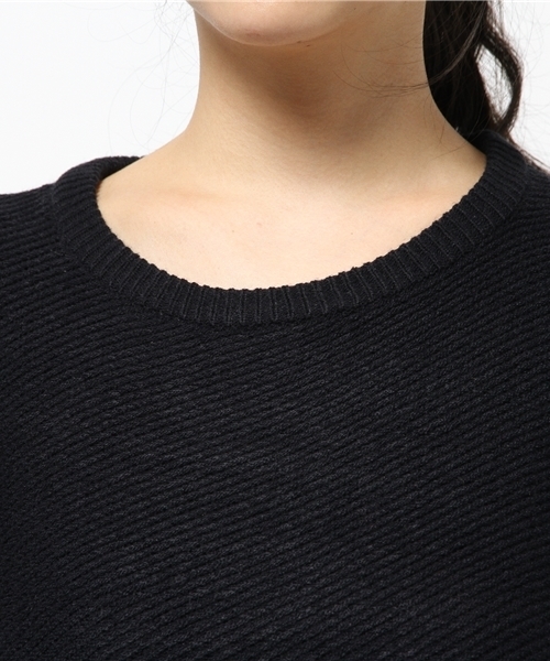 Discoat Parisien（ディスコートパリシアン）の「変り編みプルオーバー（ニット/セーター・レディース・ネイビー/レッド/アイボリー/キャメル・LARGE/MEDIUM）」の8枚目の写真