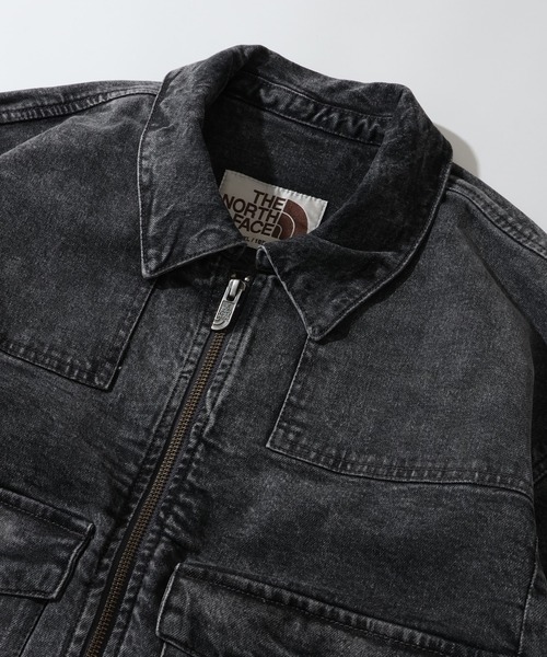 THE NORTH FACE（ザノースフェイス）の「【THE NORTH FACE/ザノースフェイス】DENIM TRUCKER JACKET / デニム トラッカージャケット（デニムジャケット・メンズ・グレー/ブルー・M/L/XL）」の21枚目の写真