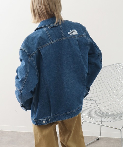THE NORTH FACE（ザノースフェイス）の「【THE NORTH FACE/ザノースフェイス】DENIM TRUCKER JACKET / デニム トラッカージャケット（デニムジャケット・メンズ・グレー/ブルー・M/L/XL）」の10枚目の写真