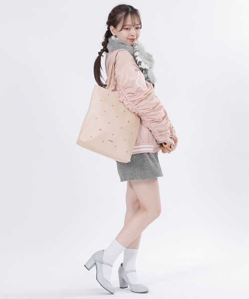 ハート刺繍 トート（トートバッグ）｜MARY QUANT（マリークワント）の