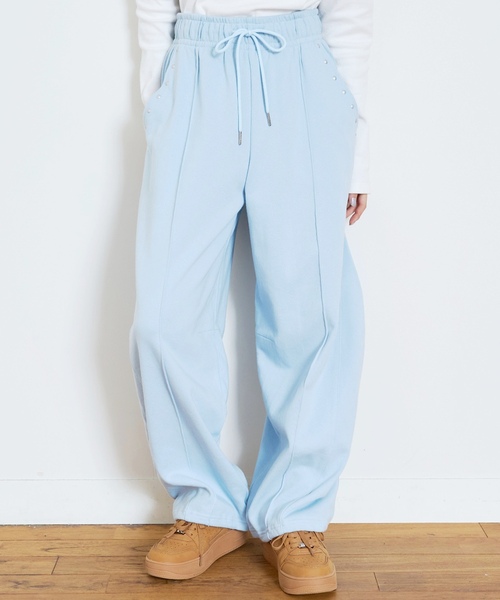 LOVETOXIC(ラブトキシック)の「【LTXC/C100%/セット可】スウェットパンツ(その他パンツ・キッズ・サックスブルー/グレー/ブラック・L:160cm/S:140cm/130cm/M:150cm)」の4枚目の写真