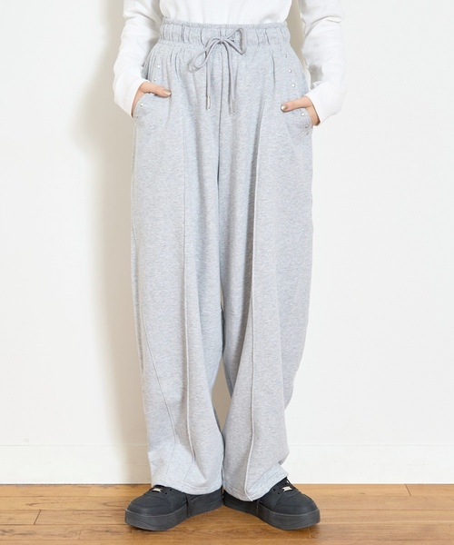 LOVETOXIC(ラブトキシック)の「【LTXC/C100%/セット可】スウェットパンツ(その他パンツ・キッズ・サックスブルー/グレー/ブラック・L:160cm/S:140cm/130cm/M:150cm)」の6枚目の写真