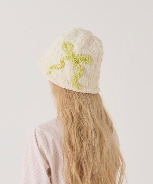 kaorinomori（カオリノモリ）の「kaorinomori  ウィムハット / カオリノモリ（ハット・レディース・ブラウン/スカイブルー/クリーム・FREE）」の14枚目の写真