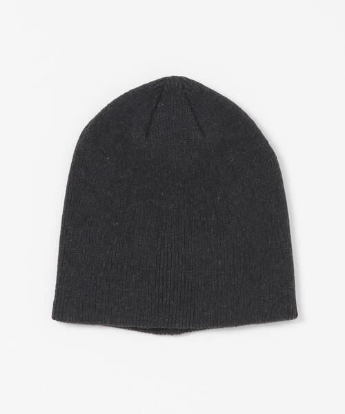 URBAN RESEARCH Sonny Label(アーバンリサーチサニーレーベル)の「コットンシングルニット帽(ニットキャップ/ビーニー・レディース・ブラック/グレー・ONE)」の7枚目の写真