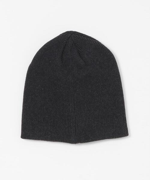 URBAN RESEARCH Sonny Label(アーバンリサーチサニーレーベル)の「コットンシングルニット帽(ニットキャップ/ビーニー・レディース・ブラック/グレー・ONE)」の8枚目の写真