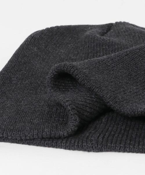 URBAN RESEARCH Sonny Label(アーバンリサーチサニーレーベル)の「コットンシングルニット帽(ニットキャップ/ビーニー・レディース・ブラック/グレー・ONE)」の9枚目の写真
