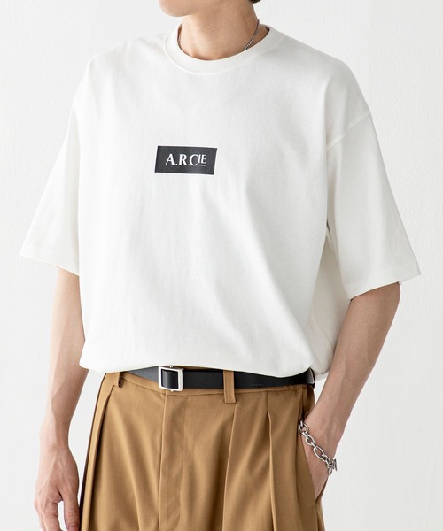 AMERICAN RAG CIE（アメリカンラグシー）の「【AMERICAN RAG CIE】 BOXロゴTシャツ （ユニセックス）（Tシャツ/カットソー・レディース・ブラック/ホワイト/グリーン・LARGE/MEDIUM）」の2枚目の写真