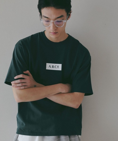 AMERICAN RAG CIE（アメリカンラグシー）の「【AMERICAN RAG CIE】 BOXロゴTシャツ （ユニセックス）（Tシャツ/カットソー・レディース・ブラック/ホワイト/グリーン・LARGE/MEDIUM）」の6枚目の写真