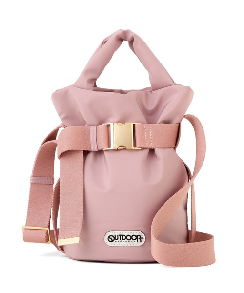 PROPORTION BODY DRESSING（プロポーションボディドレッシング）の「（ＯＵＴＤＯＯＲ）２ｗａｙベルトバッグ / 1216189200（ショルダーバッグ・レディース・ピンク/ブラック/オフホワイト・ﾌﾘ-）」の3枚目の写真