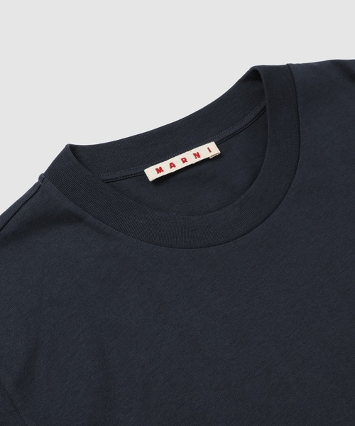 MARNI（マルニ）の「FRAMED LOGO / Tシャツ（Tシャツ/カットソー・メンズ・ネイビー・44(S)/46(M)/48(L)）」の3枚目の写真
