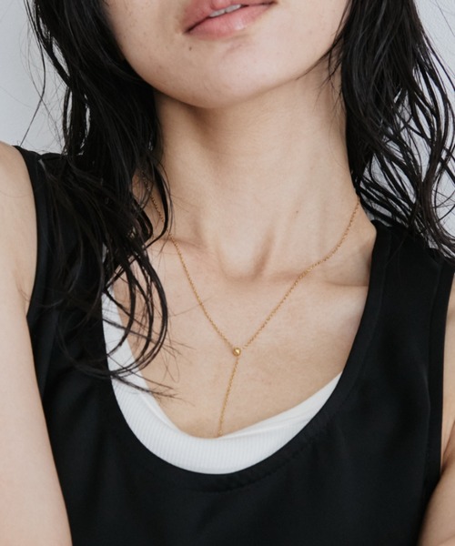 DRWCYS（ドロシーズ）の「メタルポイントネックレス（ネックレス・レディース・シルバー/ゴールド・FREE）」の2枚目の写真