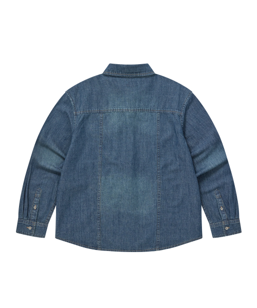 COVERNAT(カバーナット)の「ウィメンズデニムシャツブルー(シャツ/ブラウス・レディース・その他・WS/WM)」の10枚目の写真