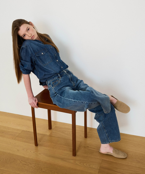 COVERNAT(カバーナット)の「ウィメンズデニムシャツブルー(シャツ/ブラウス・レディース・その他・WS/WM)」の7枚目の写真