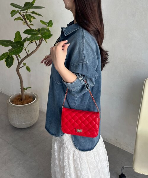 prose verse（プロズヴェール）の「パールボタンオーバーサイズデニムシャツ（シャツ/ブラウス・レディース・サックスブルー/ブルー・FREE）」の9枚目の写真