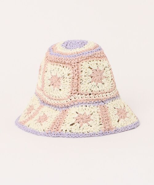 MAKE YOUR DAY（メイクユアデイ）の「クロッシェ風ペーパーハット（ハット・キッズ・ベージュ/ミント/ピンク・50/52/54/56）」の17枚目の写真