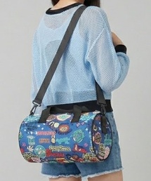 TOYウェア（トイウェア）の「【エンジェルブルー】総柄ドラムバック（ショルダーバッグ）」