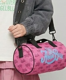 TOYウェア（トイウェア）の「【エンジェルブルー】総柄ドラムバック（ショルダーバッグ）」