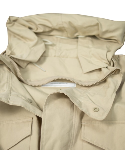 UNIVERSAL OVERALL（ユニバーサルオーバーオール）の「C/N Military Jacket/ミリタリージャケット（ミリタリージャケット・メンズ・オリーブ/ブラック/ベージュ・M/L）」の9枚目の写真