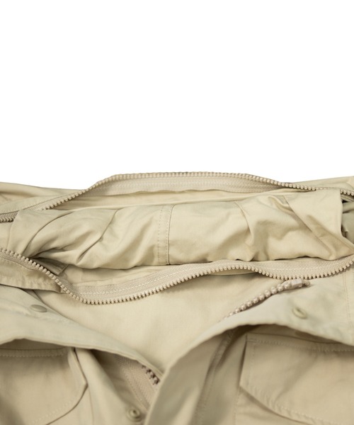 UNIVERSAL OVERALL（ユニバーサルオーバーオール）の「C/N Military Jacket/ミリタリージャケット（ミリタリージャケット・メンズ・オリーブ/ブラック/ベージュ・M/L）」の10枚目の写真