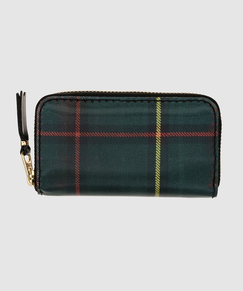 Wallet COMME des GARCONS（ウォレットコム デギャルソン）の「【LENTICULAR TARTAN】LARGE COIN CASE（コインケース・メンズ・レッド系1/レッド系2/イエロー系1・ONE SIZE）」の2枚目の写真