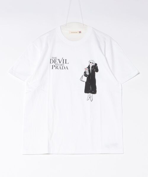 JUGLANS(ユグランス)の「【GOOD ROCK SPEED】The Devil Wears Prada Tshirts / プラダを着た悪魔(Tシャツ/カットソー・メンズ・ホワイト・XL/L/M)」の1枚目の写真