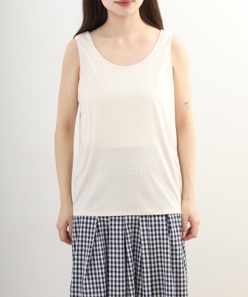 OMNES（オムネス）の「シアーレイヤードボリューム8分袖プルオーバー（Tシャツ/カットソー・レディース・ナチュラル・FREE）」の16枚目の写真