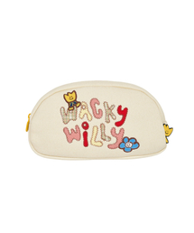 Wacky WiLLy（ワッキーウィリー）の「キキ縫製ペンケースアイボリー（ステーショナリー）」