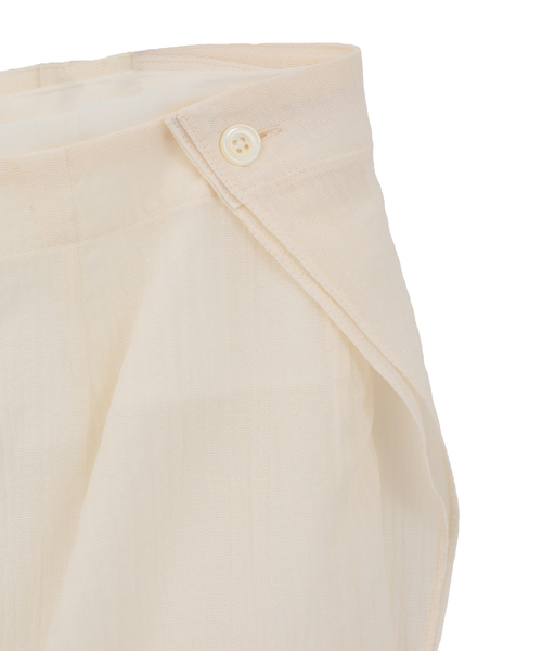 CURRENTAGE(カレンテージ)の「Bicolor I-line Skirt(スカート・レディース・ホワイト/ブラック・1/2)」の5枚目の写真