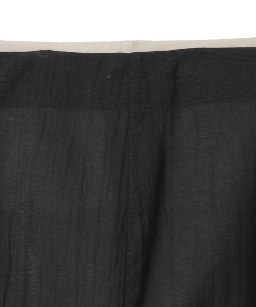 CURRENTAGE(カレンテージ)の「Bicolor I-line Skirt(スカート・レディース・ホワイト/ブラック・1/2)」の13枚目の写真