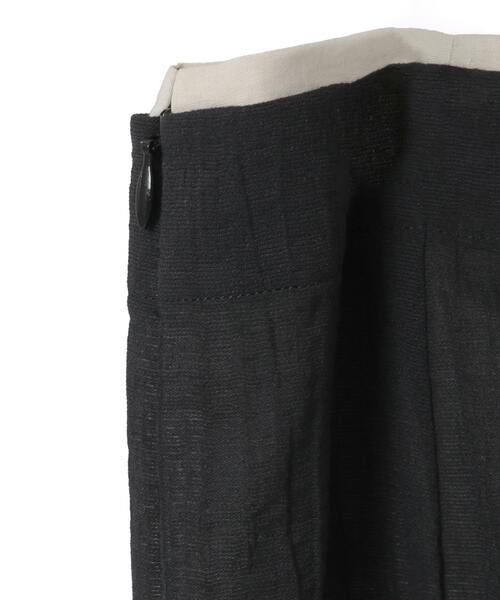 CURRENTAGE(カレンテージ)の「Bicolor I-line Skirt(スカート・レディース・ホワイト/ブラック・1/2)」の15枚目の写真