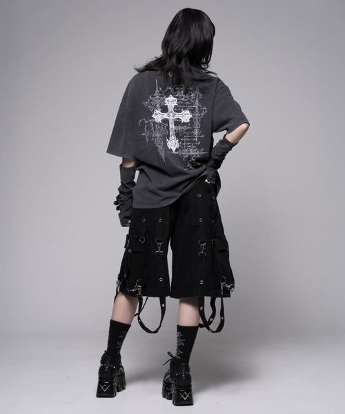 REFLEM(レフレム)の「『REFLEM/レフレム』2WAYバレルレッグデニムカーゴパンツ(デニムパンツ・レディース・グレー/ブラック・L/M)」の18枚目の写真