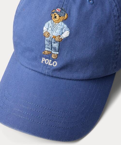 Polo ベア ツイル ボール キャップ（キャップ）｜POLO RALPH LAUREN