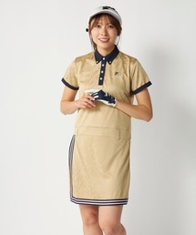 【FILA GOLF:フィラゴルフ】レディースワンピース ジャガード ゴルフ
