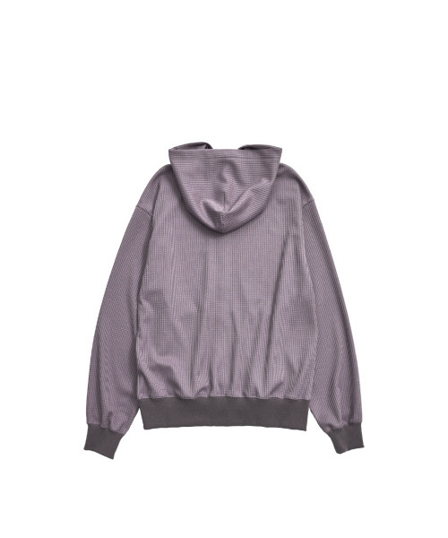 999HUMANITY(999ヒューマニティ)の「AV フードパーカー (パープル)(パーカー・レディース・その他・0(XS)/1(S)/2(M)/3(L))」の4枚目の写真